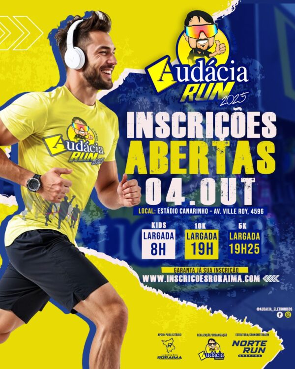 Corrida AUDÁCIA RUN 2025 1ª Edição