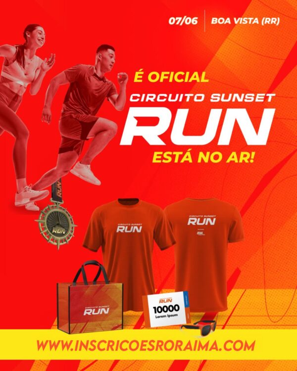 CIRCUITO SUNSET RUN Etapa BOA VISTA 2025