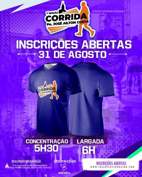 Corrida Padre JOSÉ AILTON 2025 2ª Edição