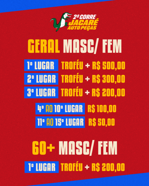 CORRE JACARÉ AutoPeças 2025 2ª Edição - Imagem 5