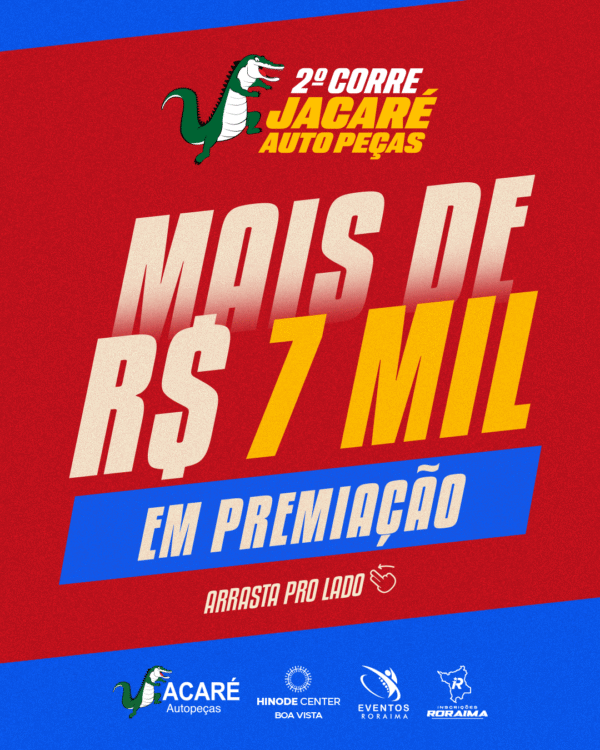 CORRE JACARÉ AutoPeças 2025 2ª Edição