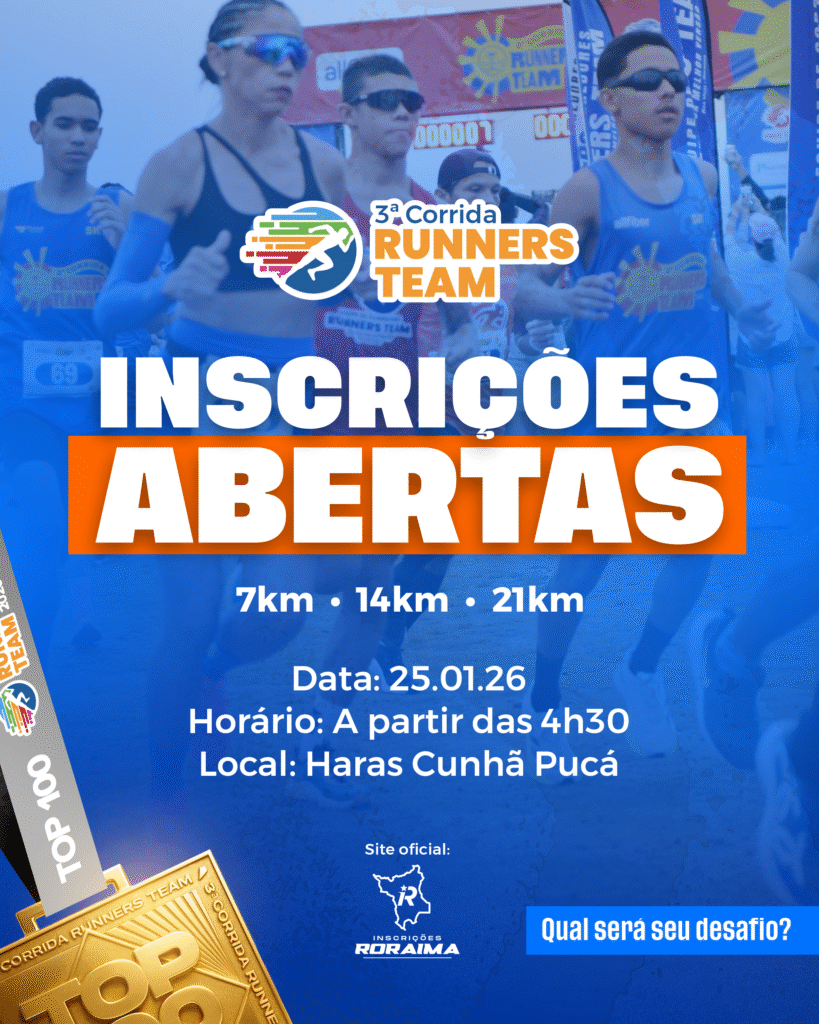 Corrida RUNNERS TEAM 2026 3ª Edição