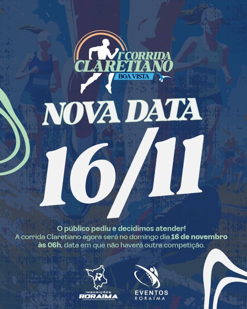 Corrida CLARETIANO BOA VISTA 2025 1ª Edição