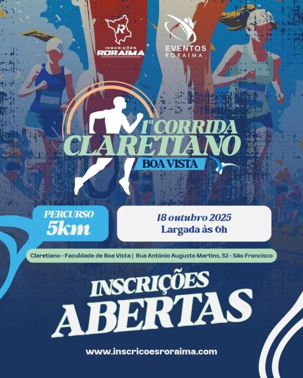 Corrida CLARETIANO BOA VISTA 2025 1ª Edição