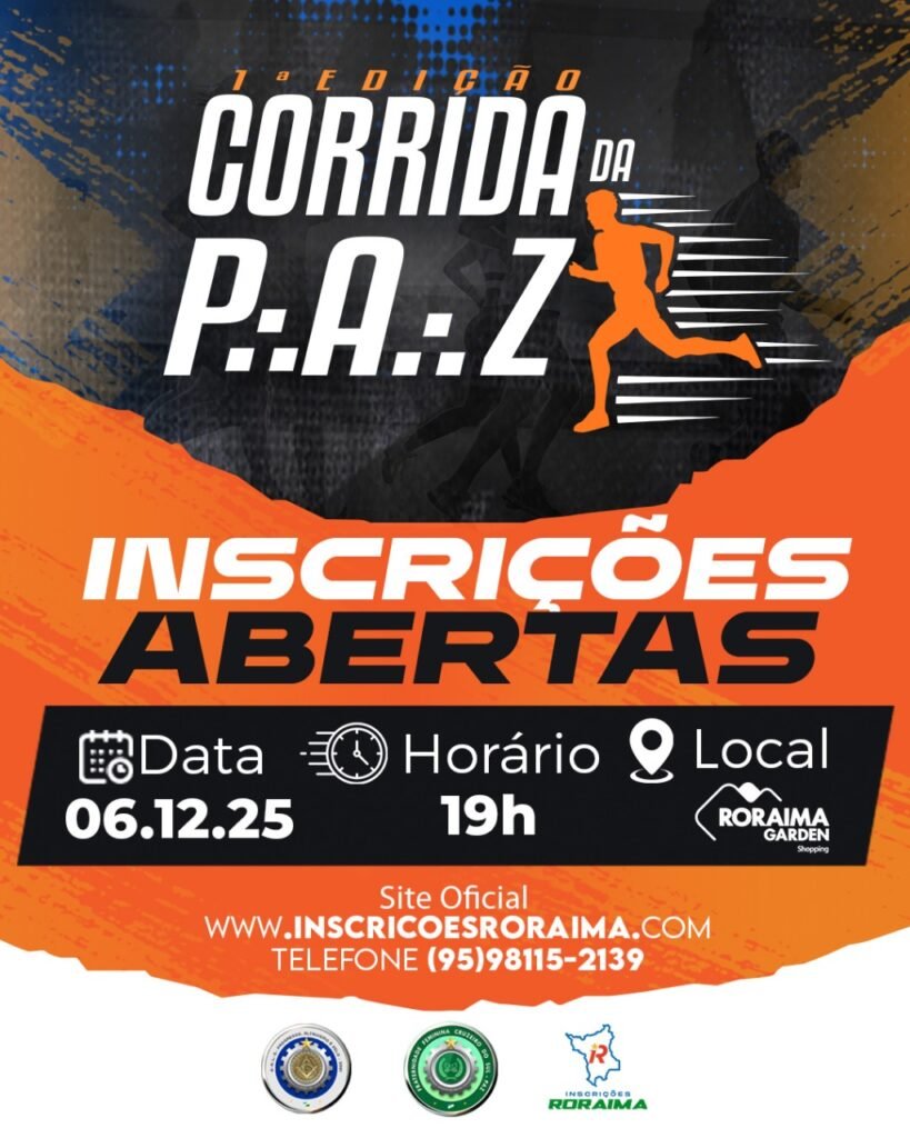 Corrida da P.'.A.'.Z 2025 1ª Edição