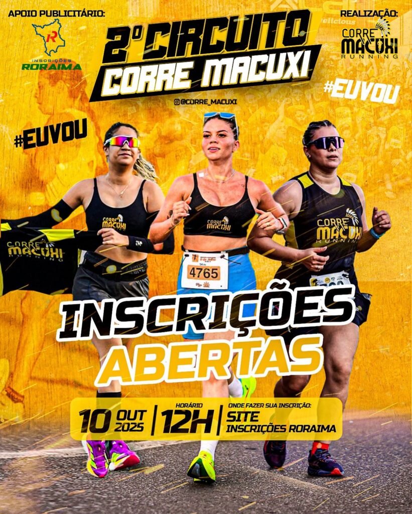 Circuito CORRE MACUXI 2ª Edição (EVENTO INTERNO)