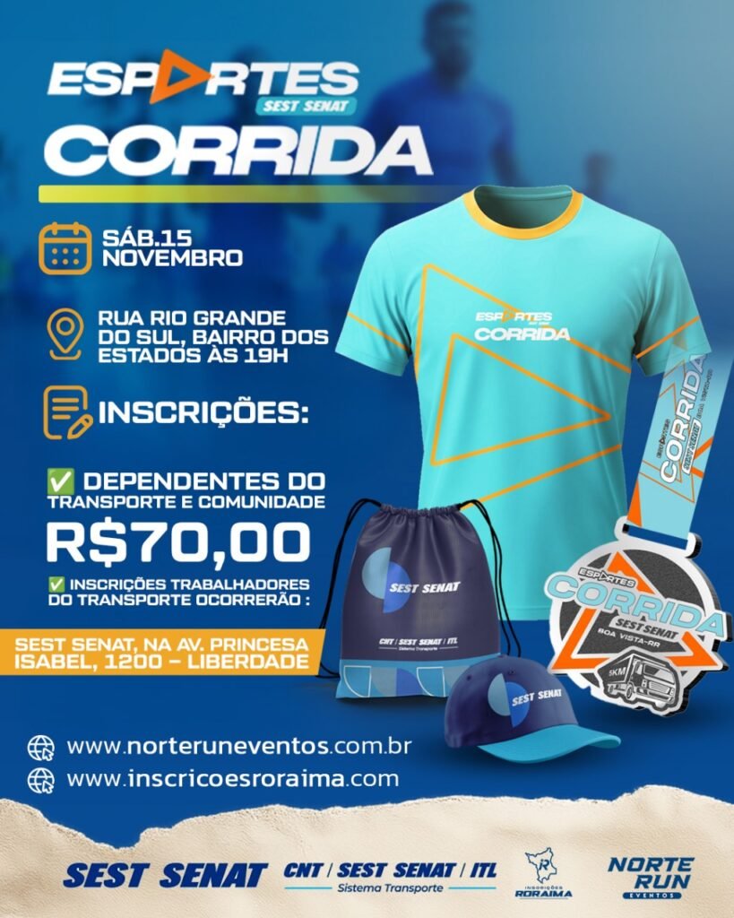 Corrida SEST/SENAT 2025 1ª Edição