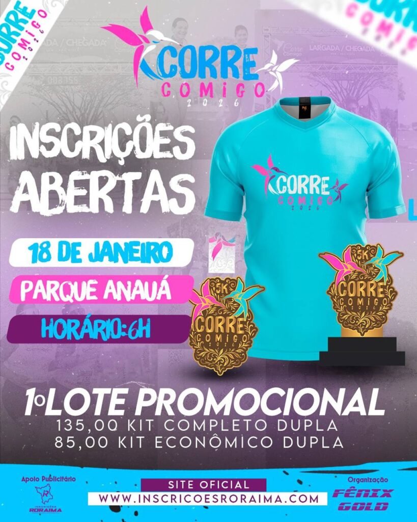 CORRE COMIGO 2026 2ª Edição