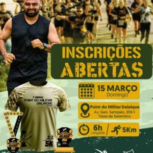 Corrida POINT DO MILITAR DALAIQUE 2026 1ª Edição