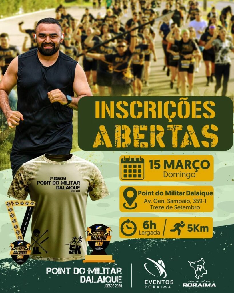 Corrida POINT DO MILITAR DALAIQUE 2026 1ª Edição